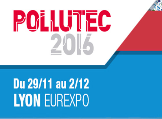Venez nous rencontrer au salon POLLUTEC Lyon 2016