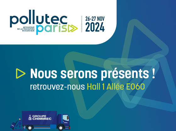 CHIMIREC au salon Pollutec 2024 !