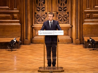 Emmanuel Macron défend le projet du pacte mondial pour l’environnement