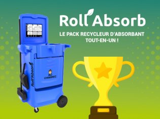 Le Roll’Absorb : à peine lancé sur le marché, déjà primé !